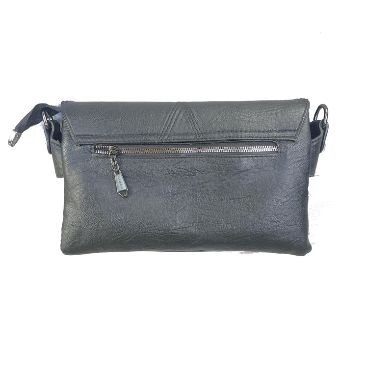 کیف زنانه چرم شسته برند (henty) کدh529miu دوکاره