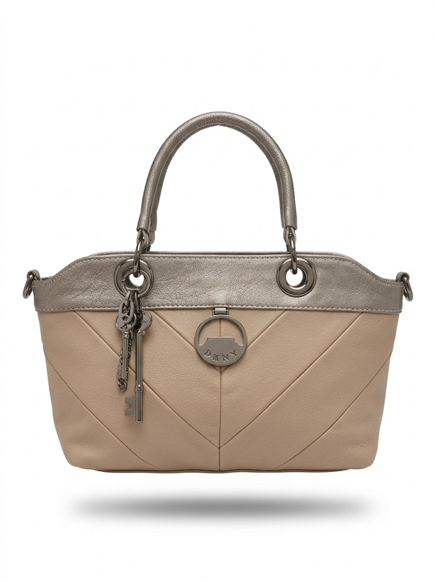 کیف زنانه چرم شسته برند (DKNY) کد 1456 VIZON دوکاره