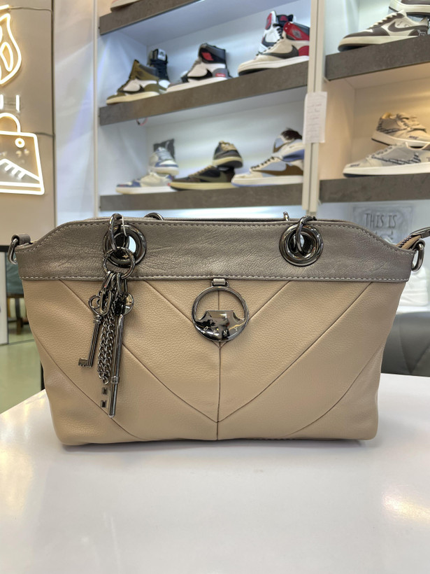 کیف زنانه چرم شسته برند (DKNY) کد 1456 VIZON دوکاره