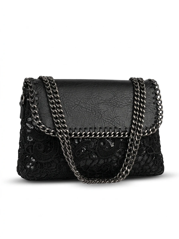 کیف زنانه چرم شسته برند (DKNY) کد705 گیپور